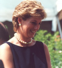 Lady Diana Spencer, prinses van Wales.