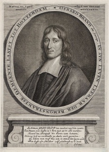 Portret van Gerard Brand de Jonge (1657) door Marcus van Rossum.