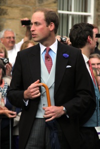Prins William, hertog van Cambridge.